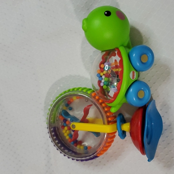 FISHER PRICE Poppity Pop Turtle+Rotating Ferris Wheel - Picture 1 of 16